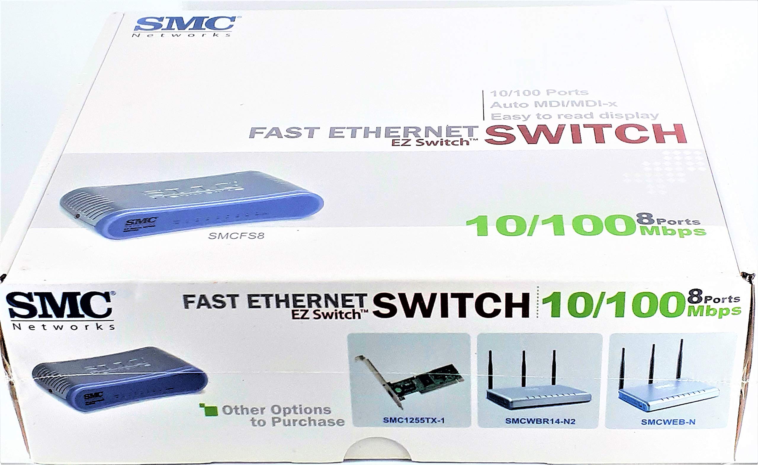 Amazon.com: SMC Networks SMCFS8 10/100Mbps Unmanaged 8-Port